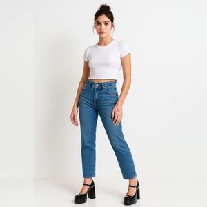 NWT Levi's Wedgie Icon Fit Jeans - Athens Shut It Wash - High Rise - Retro Denim